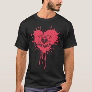Valentijnse hartbreker voor overvallen t-shirt