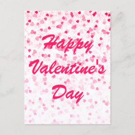 Valentijnse harten en liefde briefkaart