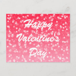 Valentijnse harten en liefde briefkaart