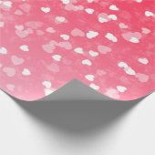 Valentijnse harten en liefde cadeaupapier (Hoek)