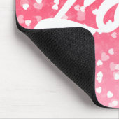 Valentijnse harten en liefde muismat (Hoek)