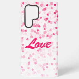 Valentijnse harten en liefde samsung galaxy hoesje