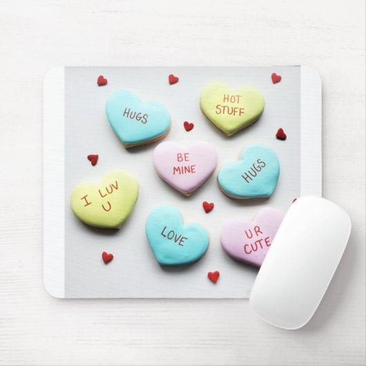 Valentijnse  - Heart Merch Muismat (Met muis)