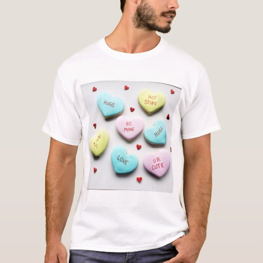 Valentijnse  - Heart Merch T-shirt (Voorkant)