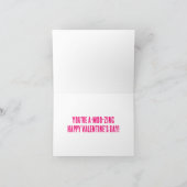 Valentijnse Highland Koe Feestdagen Kaart (Binnen)