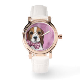 VALENTIJNSE HOND HORLOGE