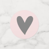 Valentijnse hoofd x en o confetti (Kleine voorkant)