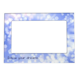 Valentijnse  houden van een abstracte roze textuur magnetisch fotolijstje