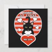 Valentijnse houden van op het eerste gezicht kat (Achterkant)