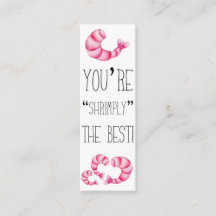 Valentijnse 'Je bent de beste!' miniBookmark
