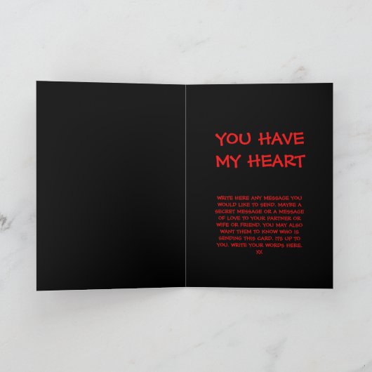 Valentijnse kaart (Binnen)