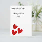  Valentijnse kaart (Staand voorkant)