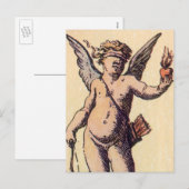 Valentijnse Kaart Cupido geblinddoekt, Tarot (Voorkant / Achterkant)