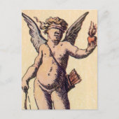 Valentijnse Kaart Cupido geblinddoekt, Tarot (Voorkant)
