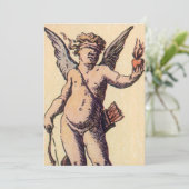 Valentijnse Kaart Cupido geblinddoekt,  Tarot (Staand voorkant)
