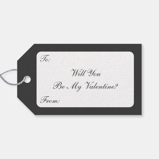 Valentijnse Kaart Cupido geblinddoekt,  Tarot Cadeaulabel (Achterkant Horizontaal)