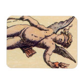 Valentijnse Kaart Cupido geblinddoekt, Tarot Magneet (Horizontaal)