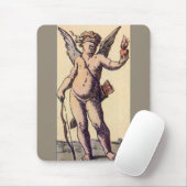 Valentijnse Kaart Cupido geblinddoekt,  Tarot Muismat (Met muis)