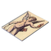 Valentijnse Kaart Cupido geblinddoekt,  Tarot Notitieboek (Linkerzijde)
