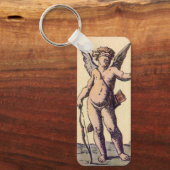 Valentijnse Kaart Cupido geblinddoekt,  Tarot Sleutelhanger (Voorkant)