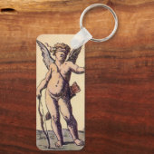Valentijnse Kaart Cupido geblinddoekt,  Tarot Sleutelhanger (Achterkant)