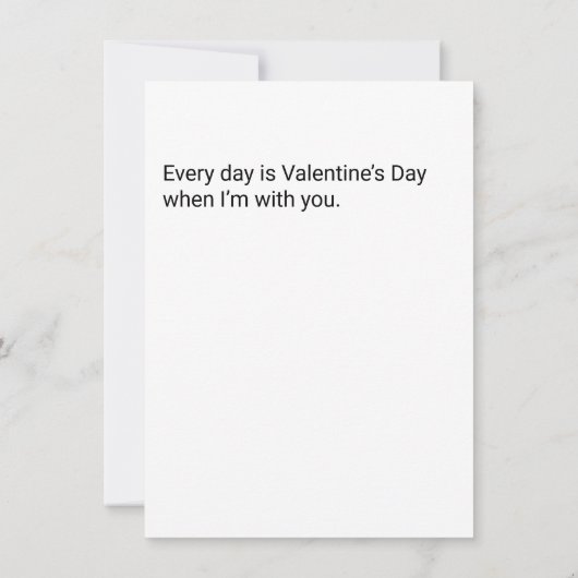 Valentijnse Kaart Hawaiian Unisex (Achterkant)