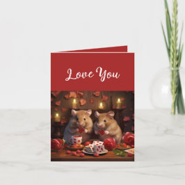 Valentijnse Kaart/Liefde Bedankkaart