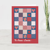 Valentijnse Kaart om persoonlijk te personaliseren (Voorkant)