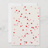 Valentijnse Kaart Penguin Gepersonaliseerde Romant (Achterkant)