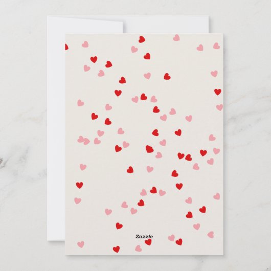 Valentijnse Kaart Penguin Gepersonaliseerde Romant (Achterkant)