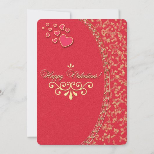 VALENTIJNSE Kaart ~ Uitnodiging (Voorkant)