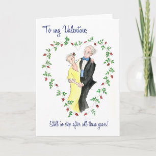 Valentijnse Kaart voor ouder echtpaar