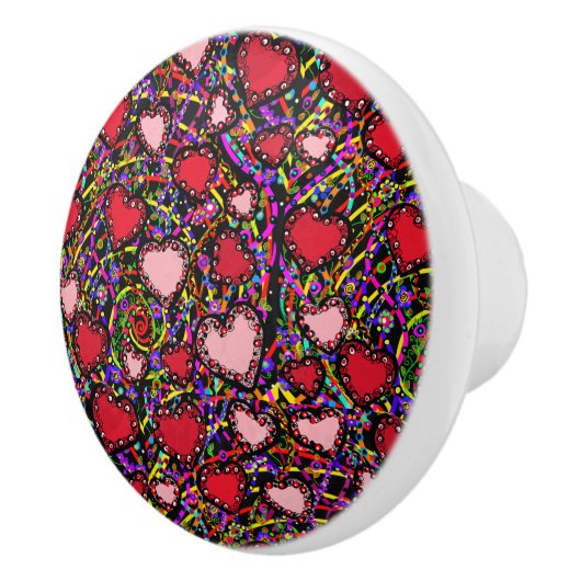 Valentijnse Keramische Knop (Rechts)