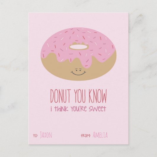 Valentijnse klaslokalen feestdagenkaart (Voorkant)