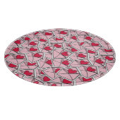 Valentijnse kunsten op enveloppen snijplank (Hoek)