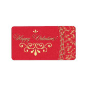 VALENTIJNSE  ~ Labels (Voorkant)