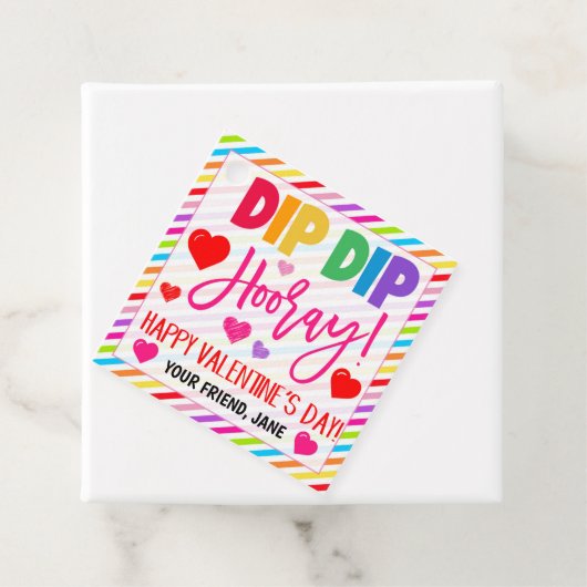 Valentijnse Labels Cadeau (In situ)