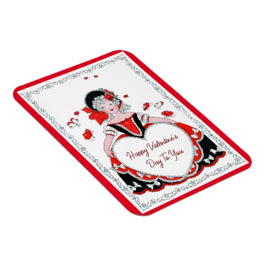  Valentijnse Lady Flexible Magnet Magneet (Rechterzijde)