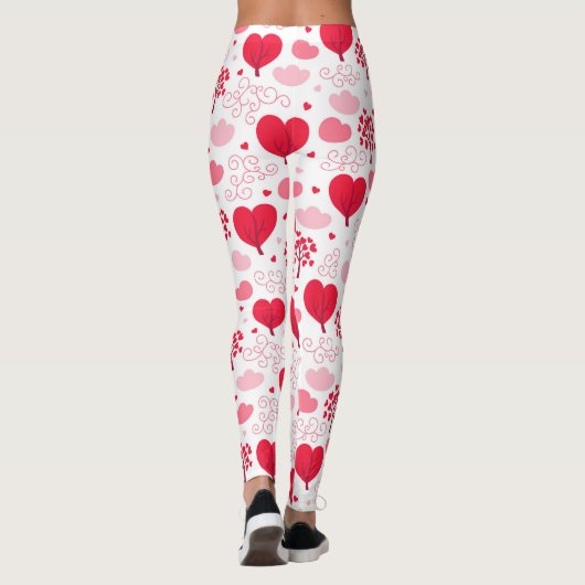 Valentijnse  leggings (Achterkant)
