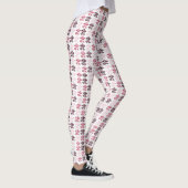 Valentijnse Leggings Hartontwerp voor dames (Rechts)