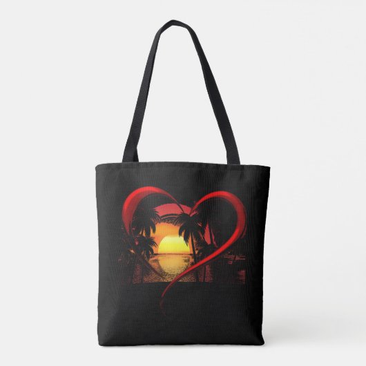 Valentijnse liefde tote bag (Achterkant)