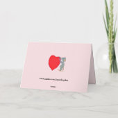 VALENTIJNSE LIEFDE WINT NIET KAART (Achterkant)