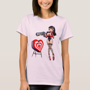 Valentijnse  Love Hurts T-shirt