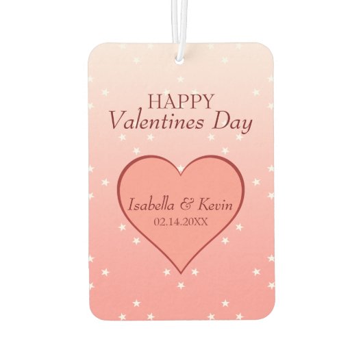 Valentijnse  luchtverfrisser (Achterkant)