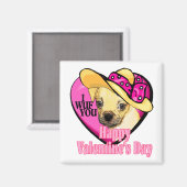 Valentijnse  magneet (Voorkant / Achterkant)