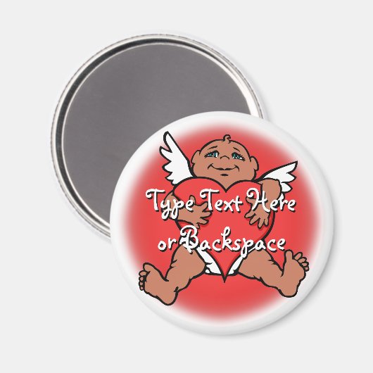 Valentijnse Magnet van de Douane van de Magnet van (Voorkant / Achterkant)