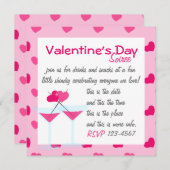 Valentijnse Martinis - de Valentinis! Kaart (Voorkant / Achterkant)