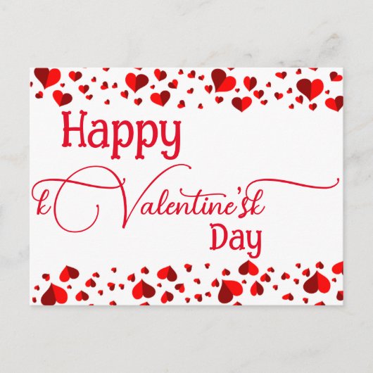 Valentijnse massage briefkaart (Voorkant)