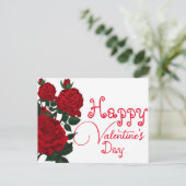 Valentijnse massage feestdagenkaart (Staand voorkant)