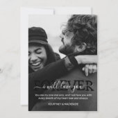 Valentijnse minimalistische vakantie kaart (Voorkant)